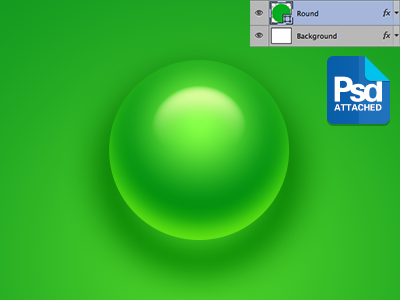 1 minutes,1 layer ( PSD ) dew drops psd round