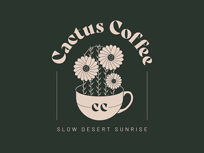 Cactus Coffee branding cactus coffee desert graphic design styleguide