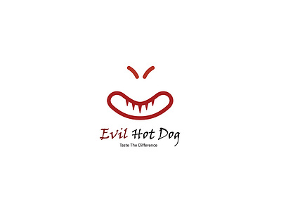 'Evil Hot Dog' Logo