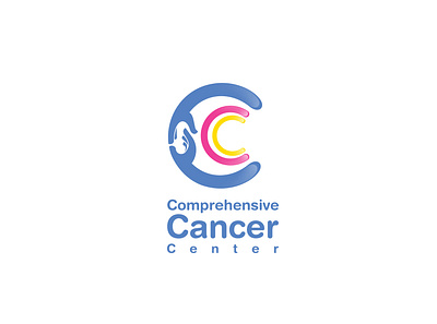 Comprehensive Cancer Center LOGO branding design flat illustrator logo minimal
