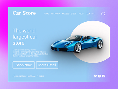 Car Store web