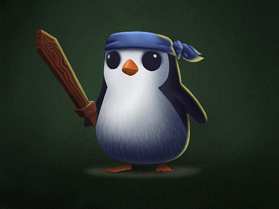 Little legend animal character characterdesign cute fanart funny game art game design illustraion lol penguin picture