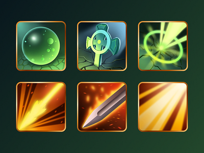 Ability icons