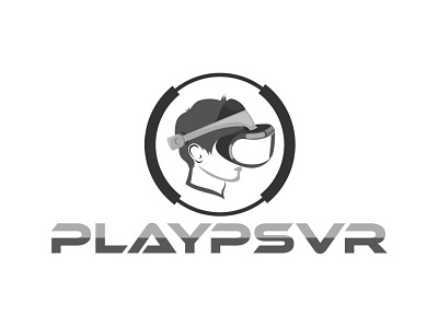 Play PSVR creative creative design creative logo design illustration logo mascot logo vector virtual reality virtual reality logo design virtual reality logo design