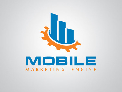 Mobile Marketing Engine Logo creative creative design creative logo design icon illustration logo logo design vector