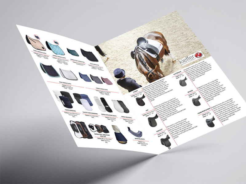 horse catalog design by silvia on Dribbble