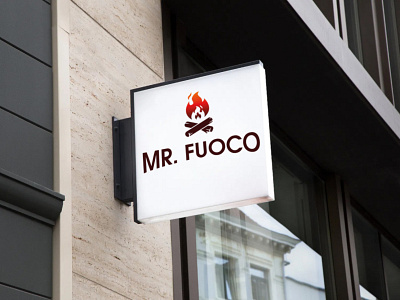 mr fuoco logo branding corporate identity design logo logo design logodesigner logotipo logotype minimal vector