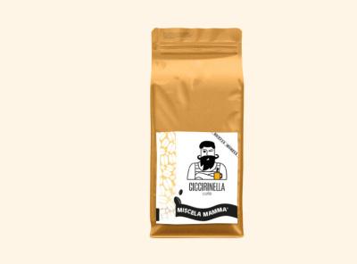 coffee label design