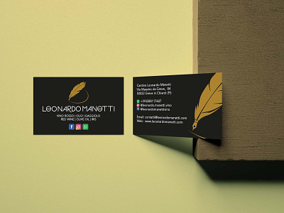wine business card branding business card business cards visiting card