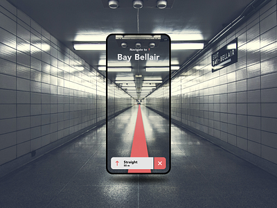 AR navigation app