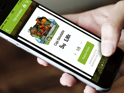 Wholesome Box agriculture app app mobile cart design design app shop shopping ui ux