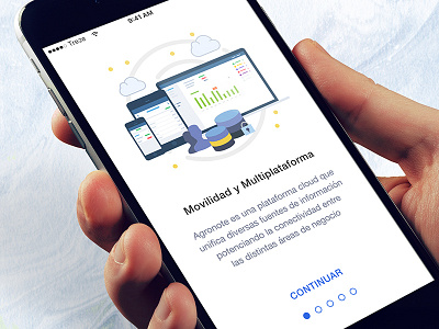 Onboarding illustration ios onboarding