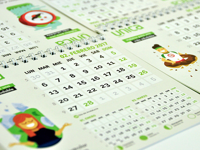 Illustration Branding Calendar