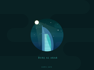 Burj Al Arab burjalarab dubai flat hotel icon india luxury minimal night travel uae udaipur