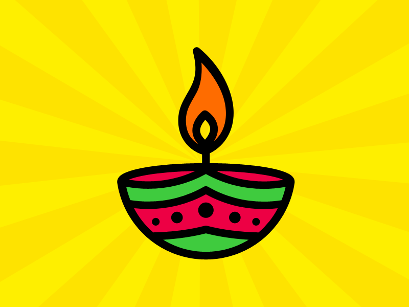 animated diyas