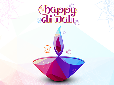 Happy Diwali colors diwali diyas festival flaticon icon india lamp lanterns lights udaipur