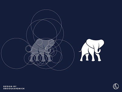 Icon Sketch 1 adobe animal art clean elephant golden ratio goldenratio icon illustration illustrator logo minimal vector