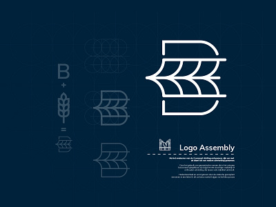 Bakkelier Logo Assembly adobe art branding clean icon illustration illustrator logo minimal vector