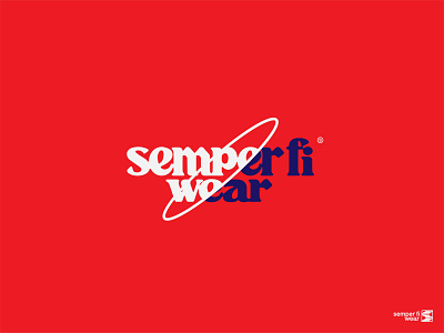 Semper fi wear adobe art branding clean design illustration illustrator logo vector