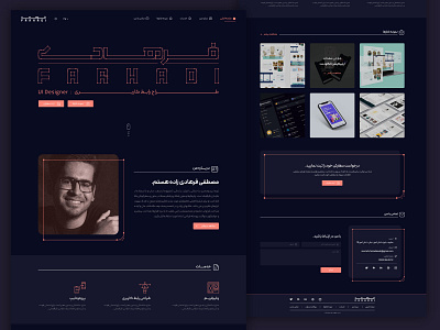 Personal web Design design figma langing page personal personalweb ui ux web webdesign website