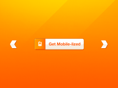 Mobile button citrusbyte light mobile next orange previous