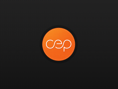 logo = cep = me gray grey logo me orange texture