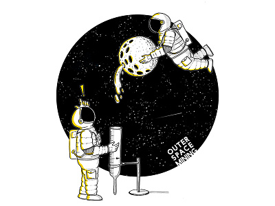 Mercury astronaut extra terrestrial illustration mercury mining ores outer space planet space temperature thermometer universe