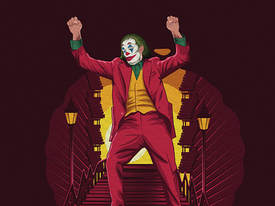 Joker - Faomus person edited character graphic graphicdesign illustrator joker scartdesign
