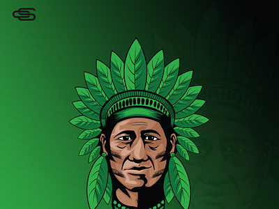 Indian leaf logo design design indian leaf leaf logo logo scartdesign