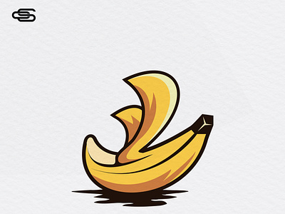Banana boat clever logo design