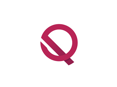 QP branding design icon illustrator logo minimal monogram typography vector