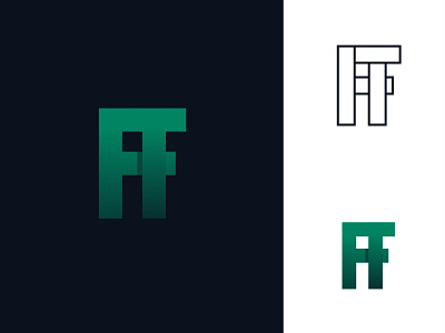 AFT Monogram branding design icon illustrator logo minimal monogram simple typography vector