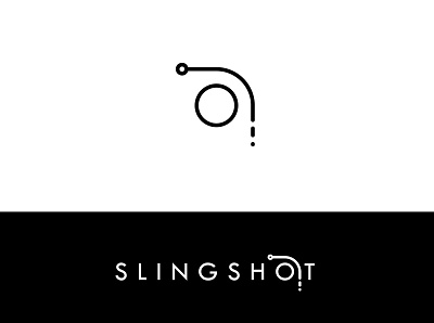 Slingshot design logo vector