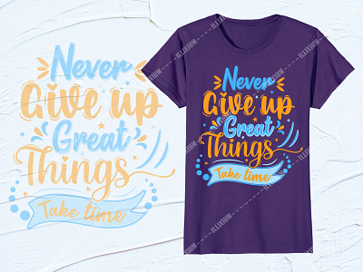 Typography t-shirt design