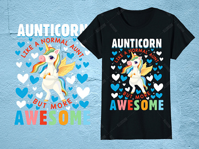 Unicorn t-shirt design