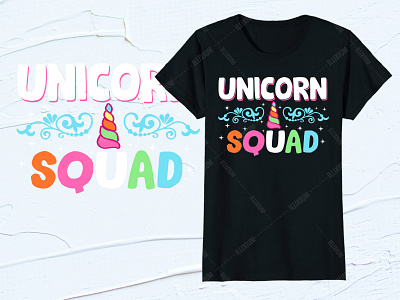 Unicorn t-shirt design