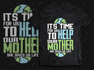 Earth Day T-shirt Design