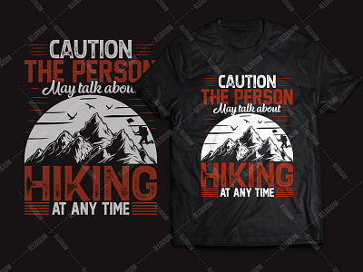 Hiking T-shirt Design apparel branding custom t shirt design design graphic design hikers hiking hiking shirts hiking t shirts hiking tees illustration logo t shirt design t shirt design template ui ui design vector