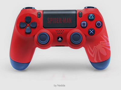 Spiderman Dualshock design