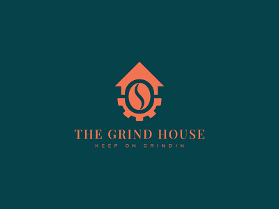The Grind House brandidentity branding design graphic design illustration logo monogram typography vector