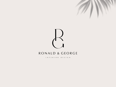 R+G Monogram Logo ( for sale ) brandidentity branding design graphic design illustration logo monogram typography ui vector