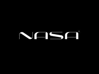 Nasa Custom wordmark logo
