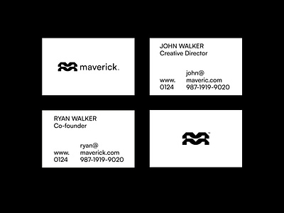 Maverick Logo Design 3d animation branding design graphic design illustration logo monogram motion graphics typography ui