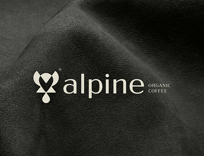 Alpine Coffee abstract brandidentity branding coffee design graphic design illustration logo logodesigner monogram typography ui vector