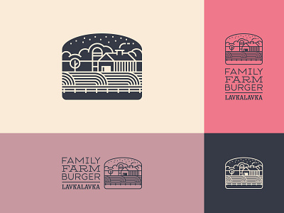 Family Farm Burger logo