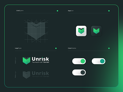 Unrisk | Logo Composition