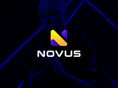 Novus app applications apps branding colorful design icon illustration logo modern monogram nletter nlogo ui ux