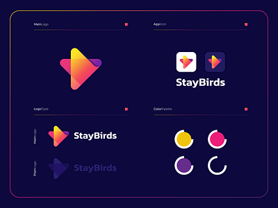 StayBirds | Logo Composition