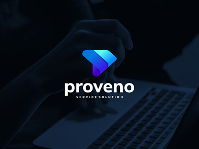 Proveno app application applicationlogo apps branding colorful design icon illustration logo management modern modernlogo plogo skill