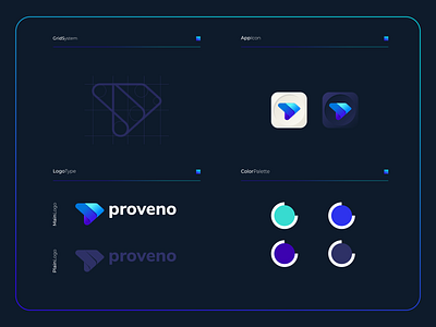 Proveno - Logo Composition